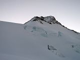 
Looking Up At The Route Ahead To The Summit Of Lhakpa Ri Just After Sunrise After Leaving Camp
